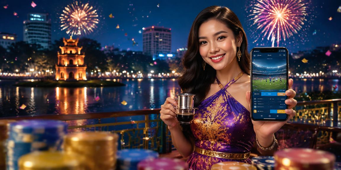 Người dùng Hà Nội theo dõi kết quả thể thao và đặt cược qua điện thoại
